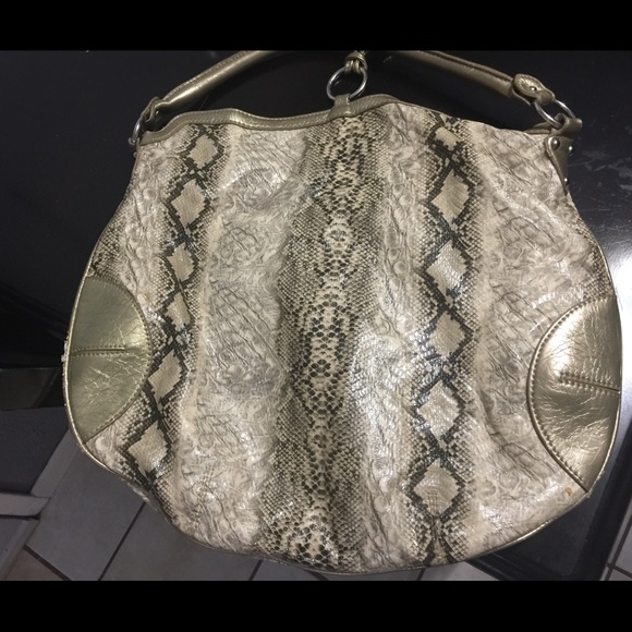 Shoulder handbag ( snakeskin) - Picture 3 of 7
